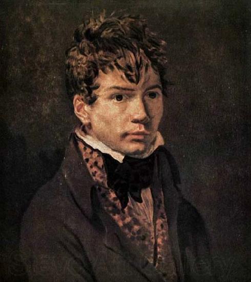 Jacques-Louis  David Portrait of Ingres Norge oil painting art